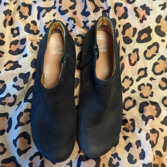 Dansko Booties size 42 Black Leather - Picture 1 of 6
